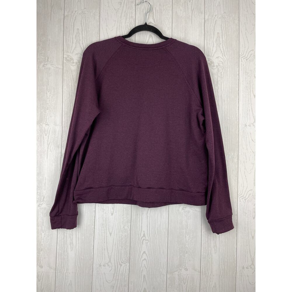 Patagonia Womens Capilene Thermal Weight Crew Polartec Baselayer Purple Sz L EUC - Picture 8 of 9